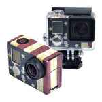 GoPro HERO3+ /3 機殼貼紙，美國國旗、澳洲國旗、巴西國旗
