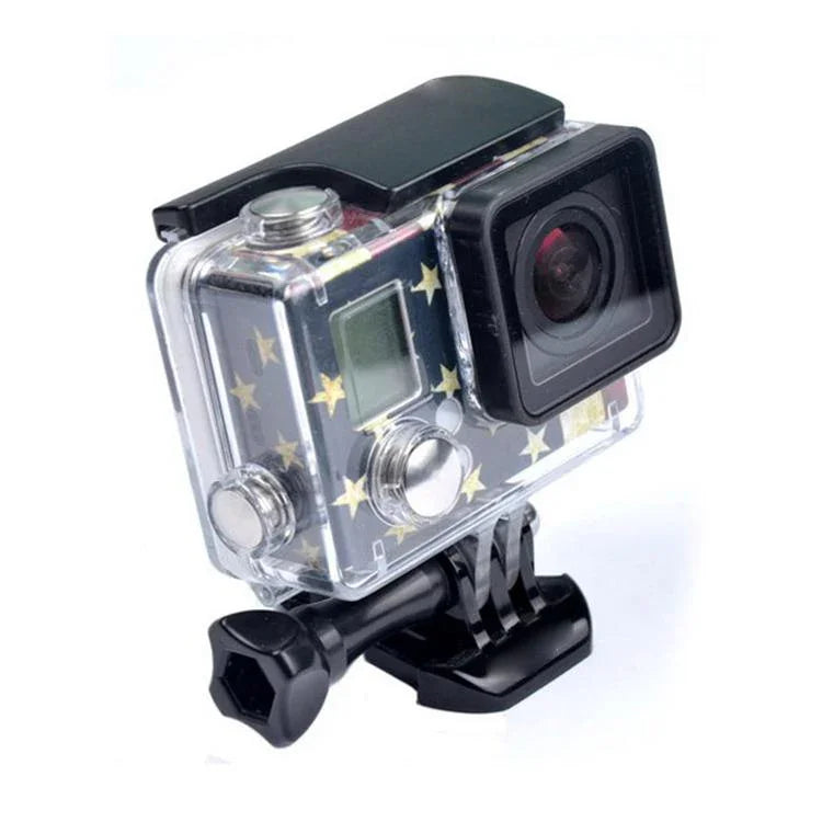 GoPro HERO3+ /3 機殼貼紙，美國國旗、澳洲國旗、巴西國旗