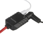 Aputure 3.5mm 音頻 Y 公對 2 母耳機麥克風分接線，3.5mm 公對 2 母