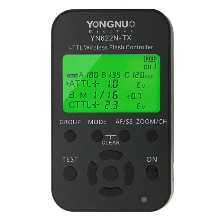 YONGNUO YN622N-KIT i-TTL 無線閃光燈觸發控制器 + 收發器套件，適用 Nikon