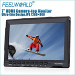 FEELWORLD FW-759 7 吋纖薄設計 1280 x 800 相機現場監視器 HDMI 1080P