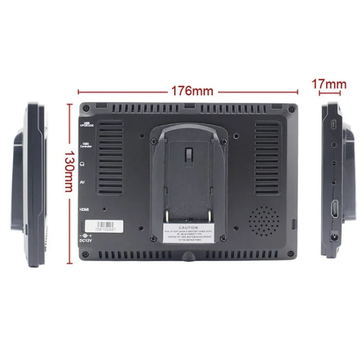 FEELWORLD FW-759 7 吋纖薄設計 1280 x 800 相機現場監視器 HDMI 1080P