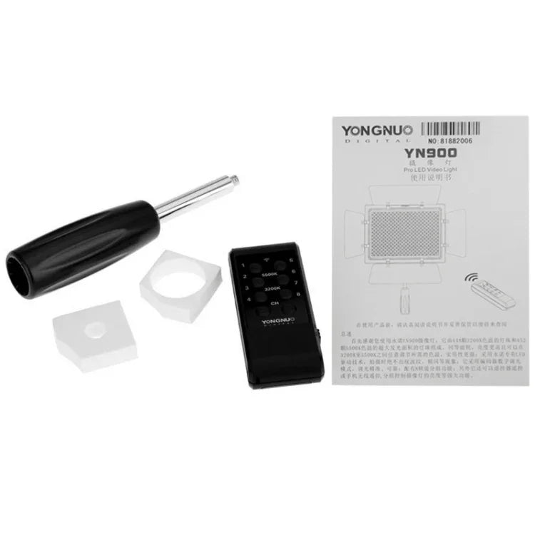 YONGNUO YN900 900 顆 LED 照明調光攝影棚 3200K-5500K 影像燈，YN900