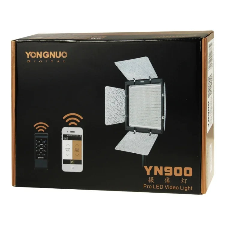 YONGNUO YN900 900 顆 LED 照明調光攝影棚 3200K-5500K 影像燈，YN900