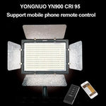 YONGNUO YN900 900 顆 LED 照明調光攝影棚 3200K-5500K 影像燈，YN900