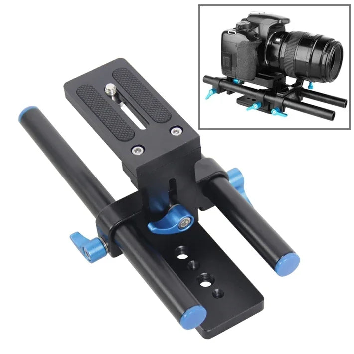YEANGU YLG1005H 15mm Simple Stents Rail Rod for SLR Cameras, YLG1005H