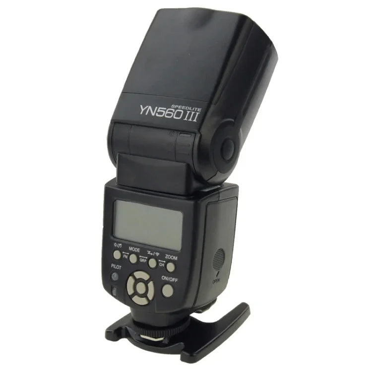 YN-560 III 超遠距無線閃光燈，金屬熱靴，適用於 Canon / Nikon / Pentax / Olympus DSLR 相機，YN-560 III