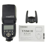 YN-560 III 超遠距無線閃光燈，金屬熱靴，適用於 Canon / Nikon / Pentax / Olympus DSLR 相機，YN-560 III