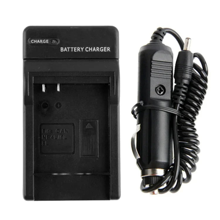Canon NB-4L / NB-6L / NB-8L 數位相機電池車用充電器，NB-8L