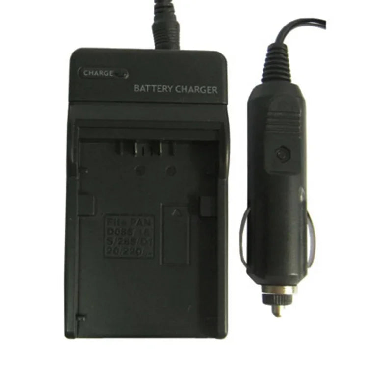 適用 Panasonic D08S/16S/28S/D120/220/320 的數位相機電池充電器，D08S