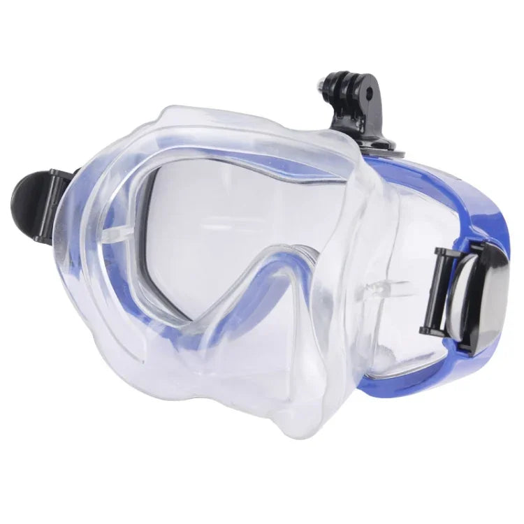 水上運動潛水裝備潛水面罩游泳眼鏡，適用於 GoPro、Insta360、DJI 及其他運動相機，游泳眼鏡