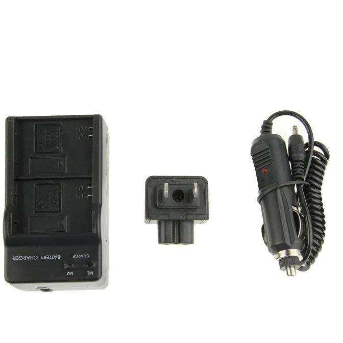 3 合 1 數位相機雙電池車用充電器，適用 GoPro HERO3+ / 3 AHDBT-201 / AHDBT-301，美規插頭，英規插頭，澳規插頭