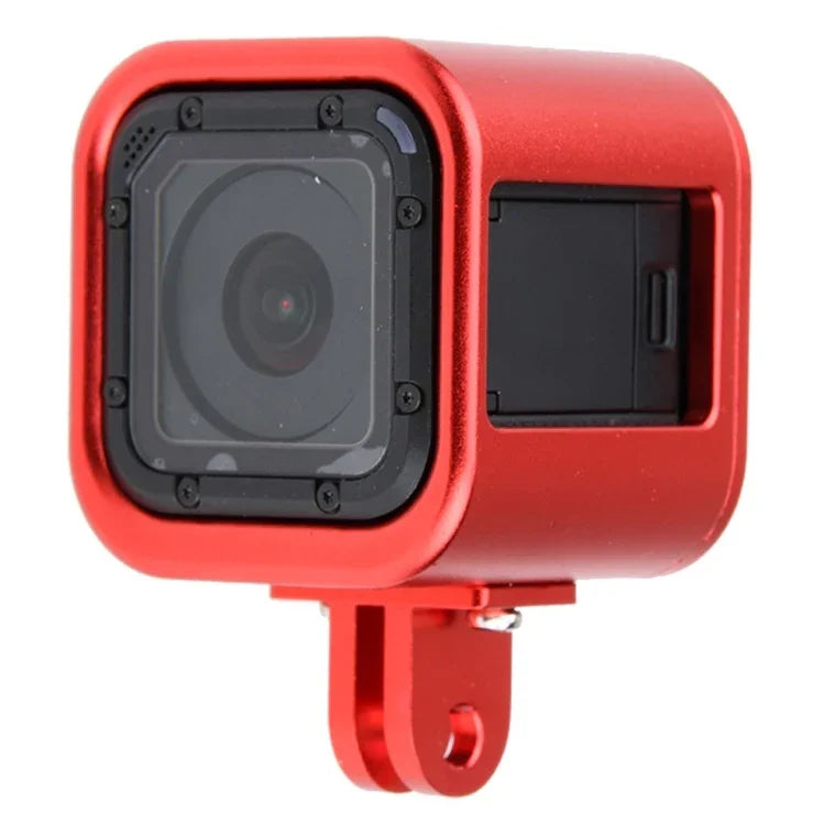 GoPro HERO5 Session / HERO4 Session / HERO Session CNC 鋁合金保護框，含保險背蓋，HERO5 Session（黑色）、HERO5 Session（銀色）、HERO5 Session（紅色）、HERO5 Session（金色）、HERO5 Session（綠色）