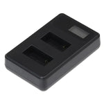 GP158-B LCD 螢幕雙電池充電器，適用於 GoPro HERO3+ /3 (AHDBT-301, AHDBT-302)，顯示充電容量，適用於 GoPro HERO3+ /3