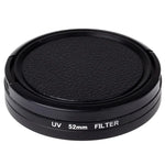 52mm UV 濾鏡鏡頭濾鏡附蓋，適用於小米小蟻 4K+ / 4K、小蟻 Lite、小蟻運動相機，52mm UV 濾鏡