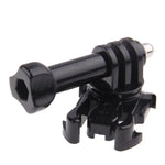 360 度旋轉可調扣環基本帶座及螺絲，適用於 GoPro HERO11 Black/HERO10 Black / HERO9 Black /HERO8 Black /7 /6/ 5 /5 Session /4 /3+ /3 /2 /1，螺絲