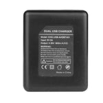 GoPro HERO4 (AHDBT-401) 專用 USB 雙電池旅行充電器，適用於 GoPro HERO4