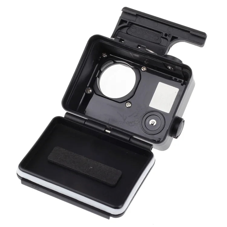 Black Edition Waterproof Housing Protective Case with Buckle Basic Mount for GoPro HERO4 /3+,  Waterproof Depth: 10m, 10m Waterproof