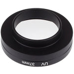 37mm UV 濾鏡鏡頭濾鏡附蓋，適用於小米小蟻 4K+ / 4K、小蟻 Lite、小蟻運動相機，37mm UV 濾鏡
