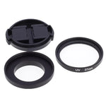 37mm UV 濾鏡鏡頭濾鏡附蓋，適用於小米小蟻 4K+ / 4K、小蟻 Lite、小蟻運動相機，37mm UV 濾鏡