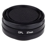 37mm CPL 濾鏡 圓偏光鏡濾鏡附蓋 適用於小米小蟻 4K+ / 4K、小蟻 Lite、小蟻運動相機，37mm CPL 濾鏡