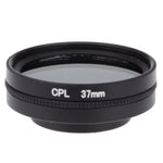 37mm CPL 濾鏡 圓偏光鏡濾鏡附蓋 適用於小米小蟻 4K+ / 4K、小蟻 Lite、小蟻運動相機，37mm CPL 濾鏡
