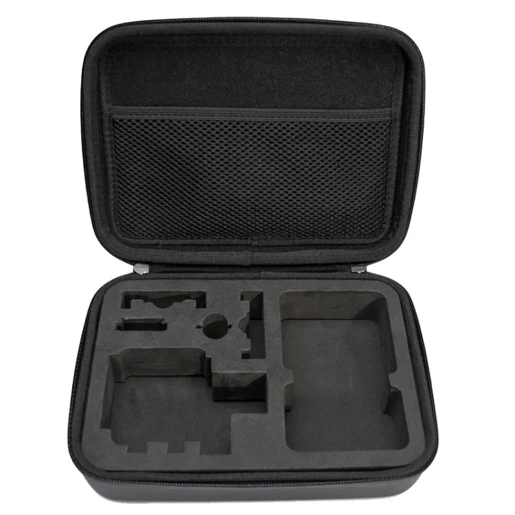 防震防水便攜旅行盒 適用於 GoPro、Insta360、DJI 及其他運動相機配件，尺寸：22cm x 16cm x 7cm，尺寸：22cm x 16cm x 7cm