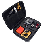 防震防水便攜旅行盒 適用於 GoPro、Insta360、DJI 及其他運動相機配件，尺寸：22cm x 16cm x 7cm，尺寸：22cm x 16cm x 7cm