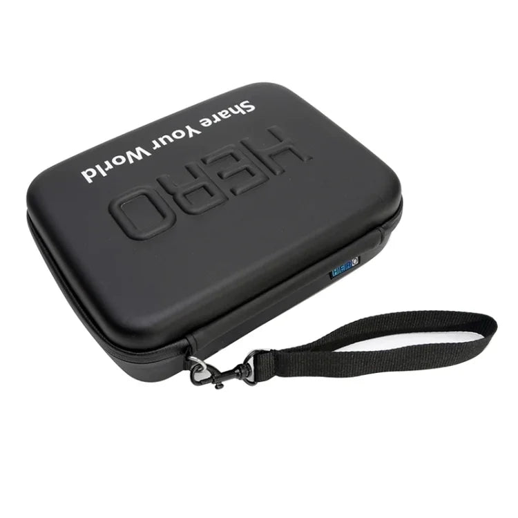 防震防水便攜旅行盒 適用於 GoPro、Insta360、DJI 及其他運動相機配件，尺寸：22cm x 16cm x 7cm，尺寸：22cm x 16cm x 7cm