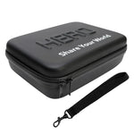 防震防水便攜旅行盒 適用於 GoPro、Insta360、DJI 及其他運動相機配件，尺寸：22cm x 16cm x 7cm，尺寸：22cm x 16cm x 7cm