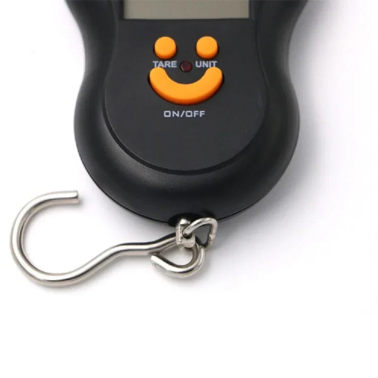 LCD 便攜式電子手持掛式數字秤，不含電池，LCD 便攜式