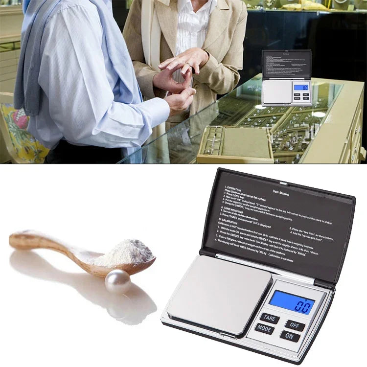 1000g / 0.1g 數字鑽石秤，1000g / 0.1g