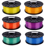 PLA 1.75 毫米透明 3D 列印耗材