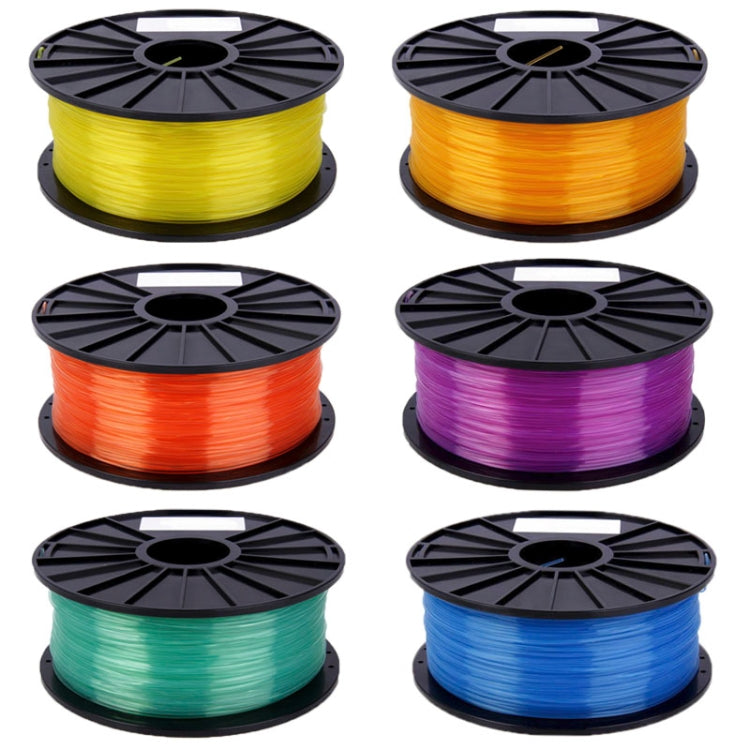 PLA 1.75 毫米透明 3D 列印耗材