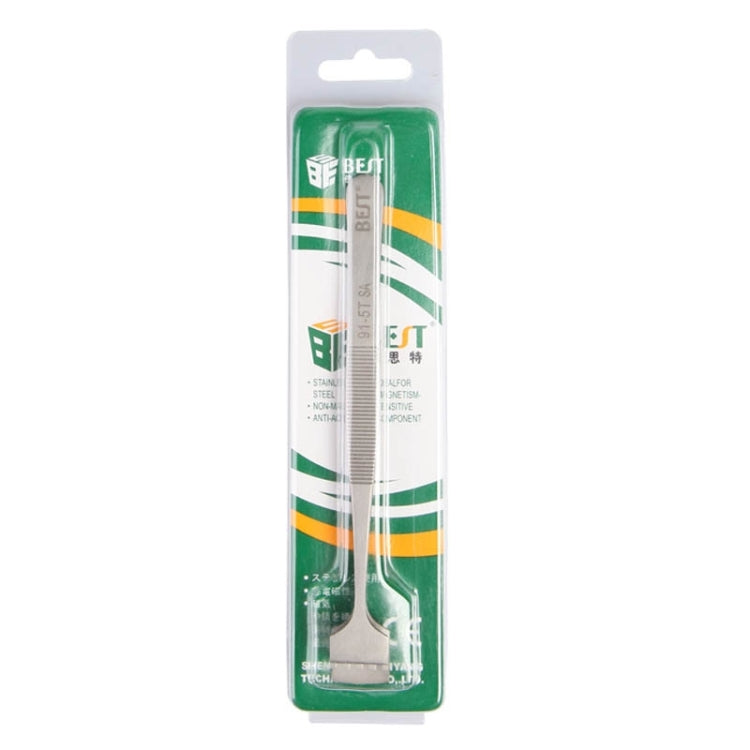 BEST BST-91-5T SA專業不鏽鋼晶圓鑷子，適用矽晶圓，BST-91-5T