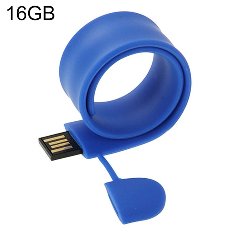 矽膠手環USB隨身碟，16GB容量，16GB（橙色）、16GB（粉色）、16GB（紫色）