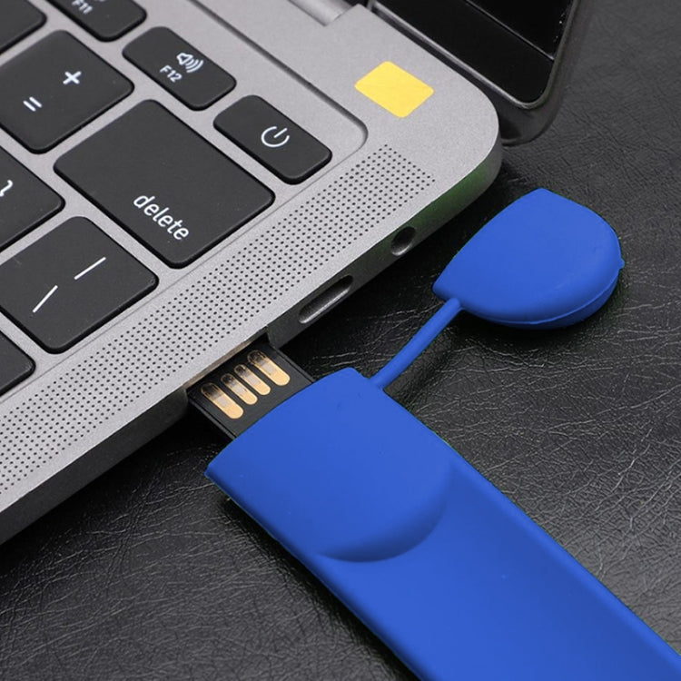 矽膠手環USB隨身碟，16GB容量，16GB（橙色）、16GB（粉色）、16GB（紫色）