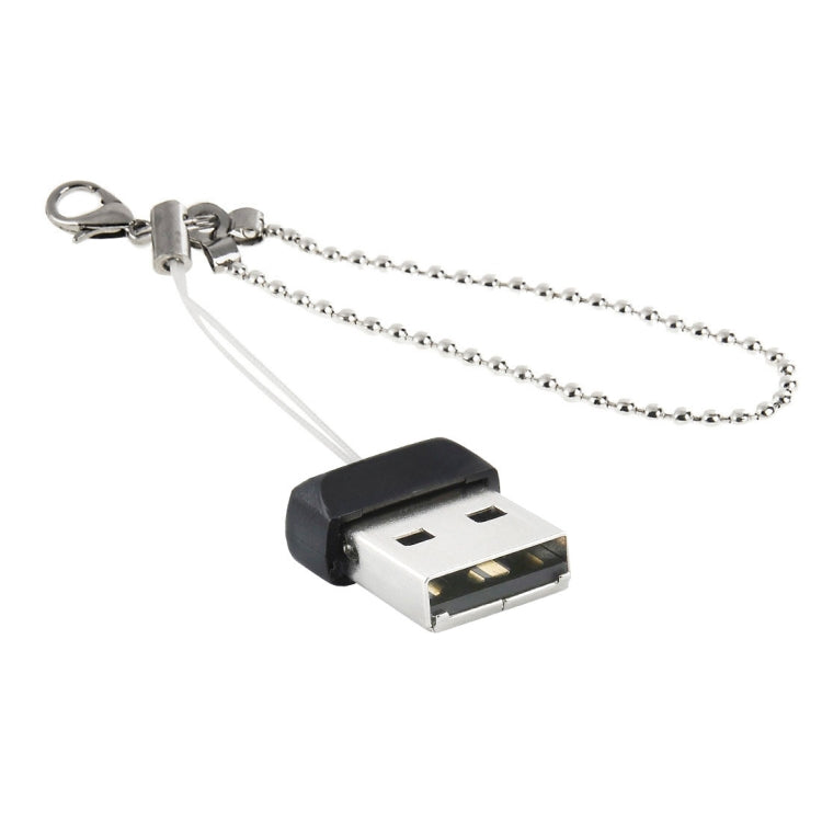 8GB迷你USB隨身碟附鍊條，適用PC與筆電，8GB