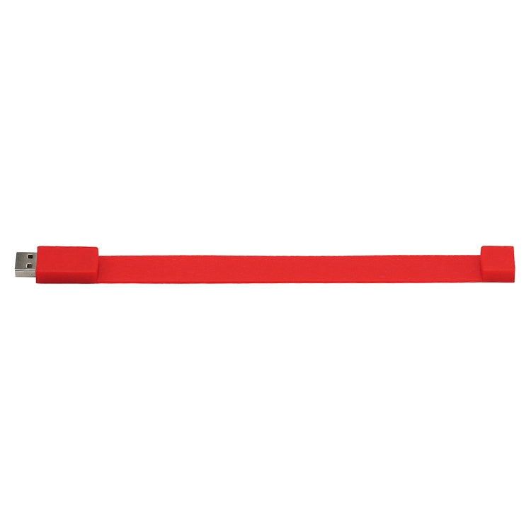 16GB矽膠手環USB 2.0隨身碟，16GB