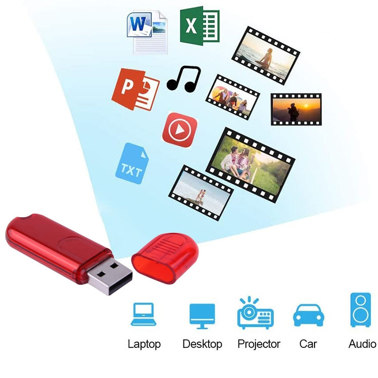 8GB USB 隨身碟，8GB（紅色）