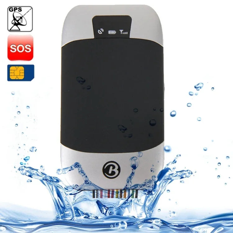 GPS303C GSM / GPRS / GPS 防水追蹤器 帶斷電警報 / ACC工作警報 / 油路和電源切斷系統 / 燃油警報 / 無GSM網絡服務警報 / 車門警報功能，專為摩托車 / 電動車 / 汽車設計，GPS303A1
