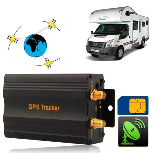 103B GSM / GPRS / GPS 車輛追蹤系統，支援 TF 卡記憶，頻段：850 / 900 / 1800 / 1900Mhz，103A，103B，遠端控制（切斷油路與電路）