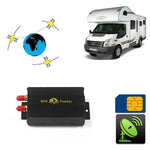 103B GSM / GPRS / GPS 車輛追蹤系統，支援 TF 卡記憶，頻段：850 / 900 / 1800 / 1900Mhz，103A，103B，遠端控制（切斷油路與電路）