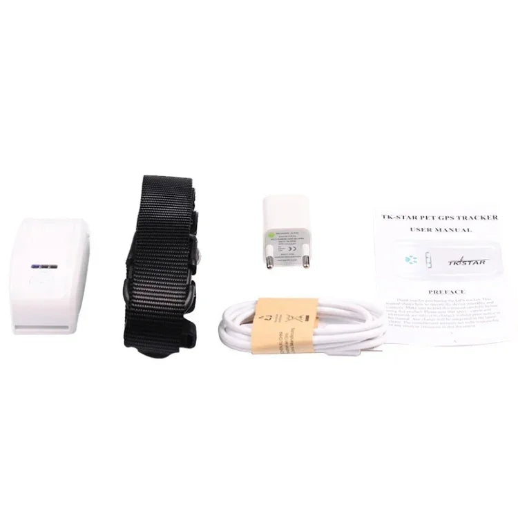 KH-909 通用 IPX6 防水 GPS 追蹤器，適用寵物／兒童／長者，KH-909 白+黑，KH-909 白+藍