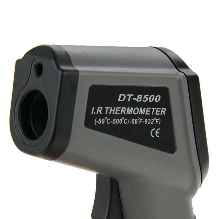 DT-8500 液晶數位紅外線溫度計，溫度範圍：-50 至 500 攝氏度，DT-8500