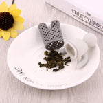 可愛Mr Tea矽膠茶葉過濾器，可愛Mr Tea