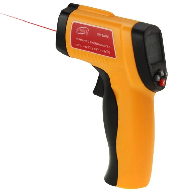 BENETECH GM300E 數位雷射點紅外線溫度計，溫度範圍：-50 至 420 攝氏度，GM300E