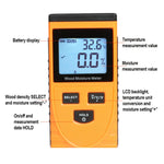 GM630 數位木材含水率計，附 LCD 顯示
