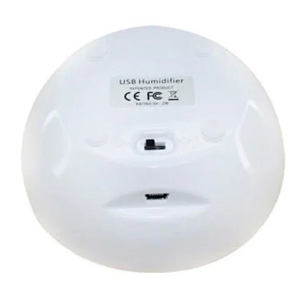 USB空氣加濕器帶迷你紅色指示燈和蒸氣量調節開關（白+綠），USB空氣加濕器