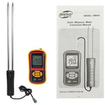 BENETECH GM640 高品質數位穀物含水率計，附 LCD 顯示